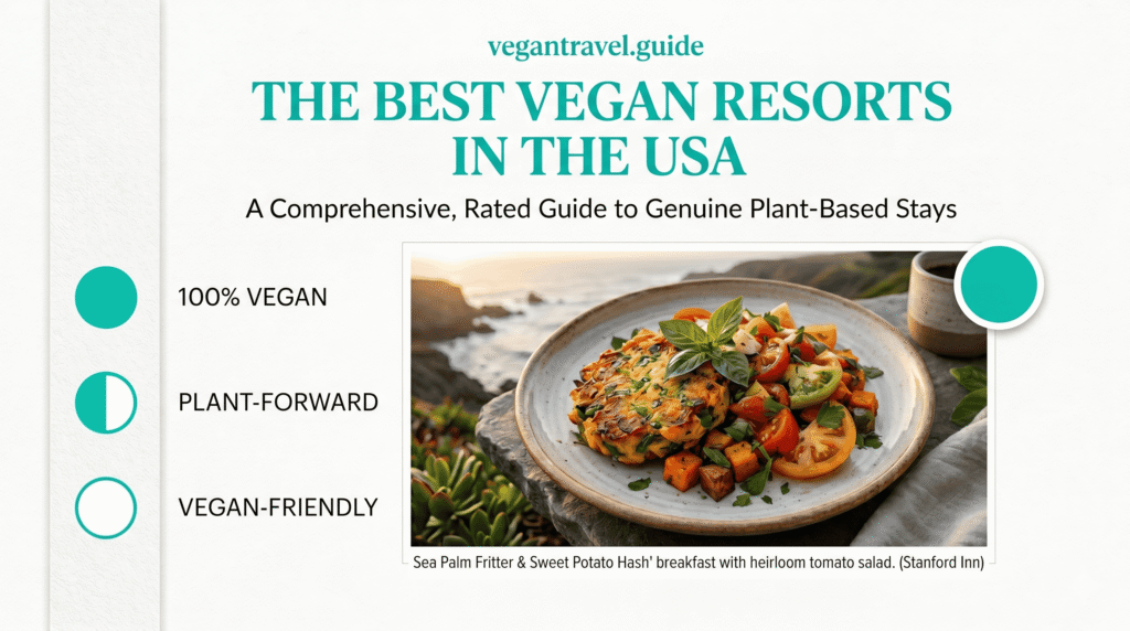 best vegan resorts usa