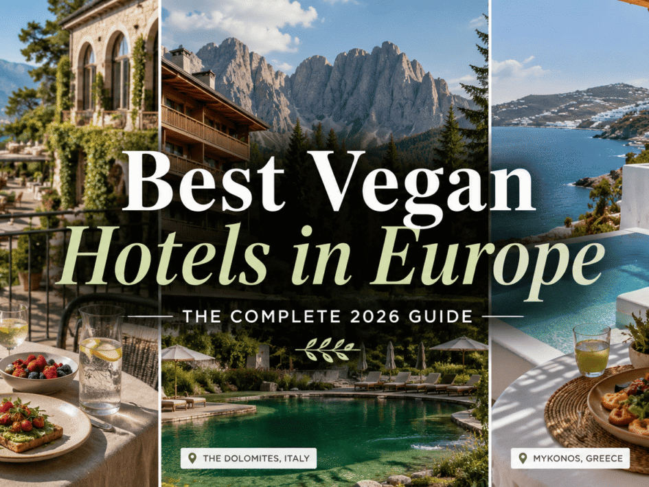 best vegan hotels in europe