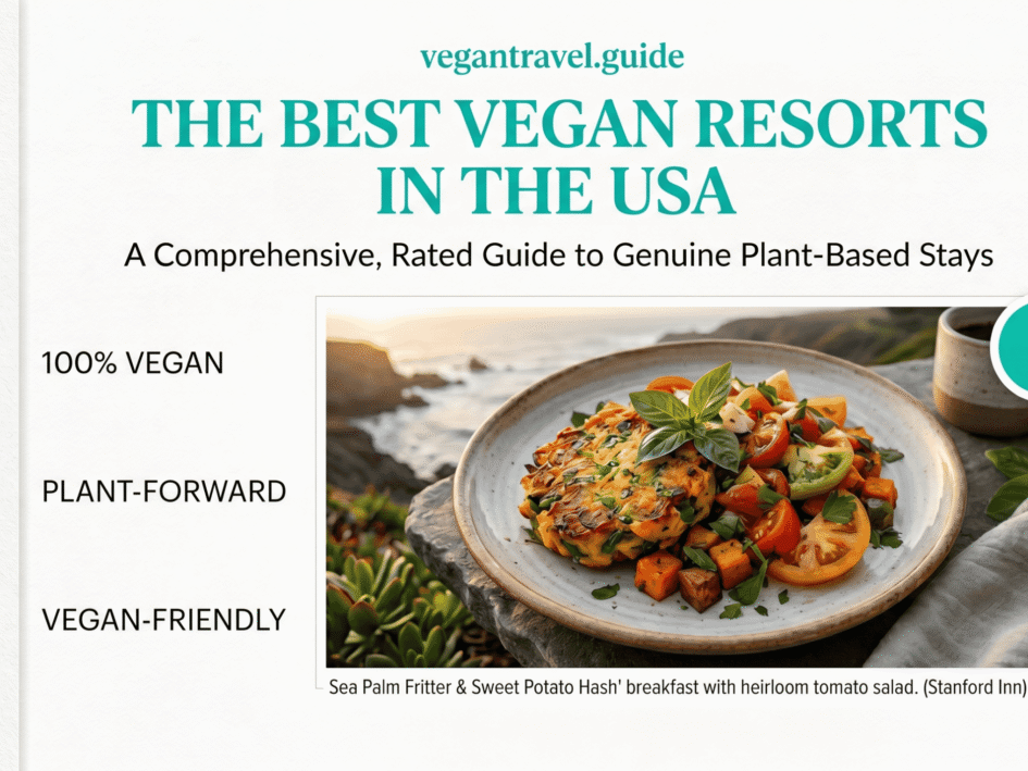 best vegan resorts usa