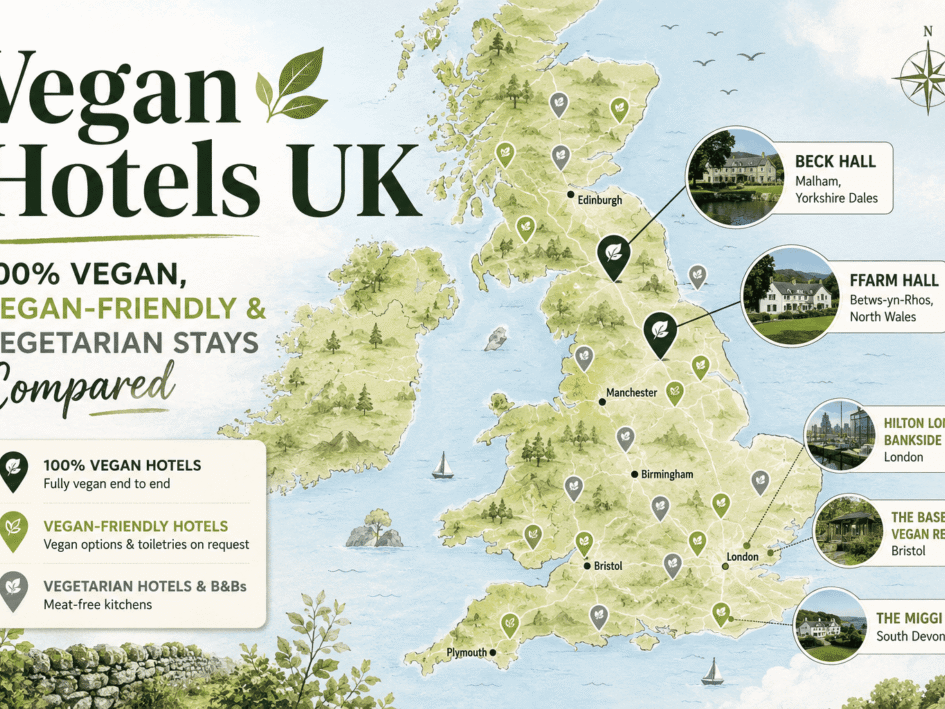vegan hotels uk